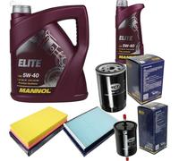 Vidange D'Huile Kit 7L MANNOL Elite 5W-40 huile moteur + Sct Filtre Kit 10198191