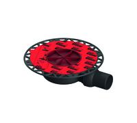 Vidange TECEdrainpoint S, super plat, avec bride universelle Seal System, DN 50,