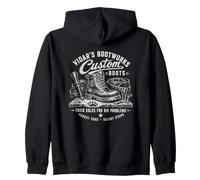 Vidars Bootworks Bottes personnalisées avec Semelles épaisses pour Les Gros problèmes Sweat à Capuche