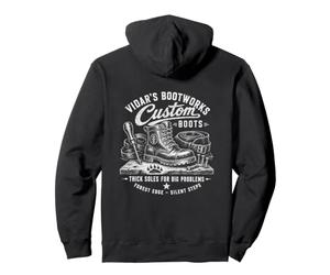 Vidars Bootworks Bottes personnalisées avec Semelles épaisses pour Les Gros problèmes Sweat à Capuche