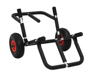vidaXL 1/2x Chariot pour Kayak Roulant Transport Bateau Canoë Pare-Chocs