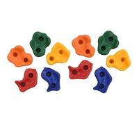 vidaXL 10 pcs Pierres d'escalade Multicolore PE