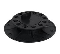 vidaXL 10x Pieds de Terrasse Réglables Piédestal de Terrasse Pied de Support de Revêtement de Sol Jardin Balcon Extérieur 25-40 mm