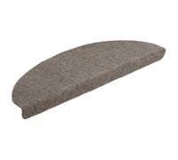 vidaXL 10x Tapis Autoadhésifs de Marches Protecteurs d'Escalier Couvre-marches Insonorisants Antidérapants Crème 65x21x4 cm Aiguilleté