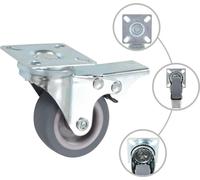 vidaXL 12 pcs. Roues pivotantes 50 mm