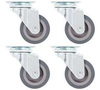 vidaXL 12 pcs Roulettes pivotantes 50 mm