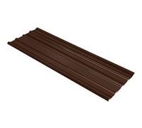 vidaXL Panneaux de toiture 12 pcs Acier galvanisé Marron