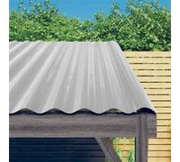 vidaXL Panneaux de toit 12 pcs Acier enduit de poudre ArgentÃ© 60x36 cm