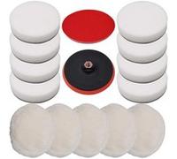 vidaXL Ensemble de tampons de polissage 14 pcs 180 mm