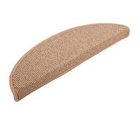 15x Tapis de Marches d'Escalier Carpettes d'Escalier Moquettes de Marches Couvre-marches Insonorisant Antidérapant Marron Foncé 56x17x3 cm
