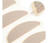 15x Tapis de Marches d'Escalier Carpettes Multicolore Multi-taille vidaXL