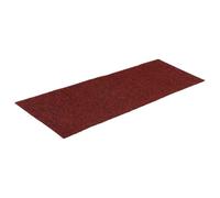 vidaXL 15x Tapis d'Escalier Autocollants Rectangulaire Carpettes de Marches d'Escalier Protecteurs Moquettes Couvre-marches 60x25 cm Rouge
