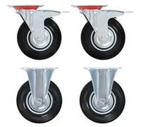 vidaXL 16 pcs Roulettes 125 mm