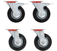 vidaXL 16 pcs Roulettes pivotantes 125 mm