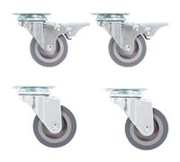 vidaXL 16 pcs Roulettes pivotantes 50 mm