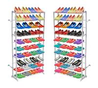 vidaXL 2 x étagère à chaussures
