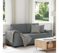 vidaXL Fauteuil d'appoint 60 cm tissu noir