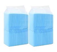 vidaXL 200x Tapis d’Hygiène pour Chiens Educateurs 90x60 cm Tissu Non Tissé