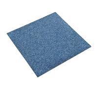 Vidaxl Dalles De Tapis De Sol 20 Pcs 5 M2 50x50 Cm Bleu