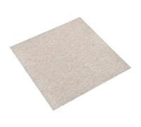 Tapijttegels 20 st 5 m² 50x50 cm lichtbeige147319