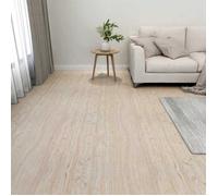 Vloerplanken 20 st zelfklevend 1,86 mÂ² PVC lichtbruin330135