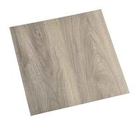 vidaXL 20x Planches de Plancher Autoadhésives Revêtements de Sol Salon Salle de Séjour Chambre Maison Antidérapant PVC 1,86 m² Taupe