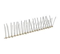 vidaXL 20x Pointes à 4 Rangées Contre Oiseaux Plastique 10 m Anti-ravageurs