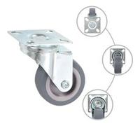 192x Roulettes Pivotantes 50 mm Meuble Chariot Roulant Etagère à Livre vidaXL