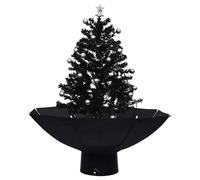 VidaXL 289931 sapin de noël artificiel Noir