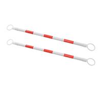 Barre rétractable pour cônes 2 pcs Plastique 130-215 cm