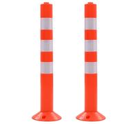 Borne de contrôle de la circulation 2 pcs Plastique 75 cm