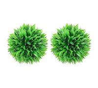 vidaXL 2X Boules de Buis Artificielles Fausse Plante Jardinière Décoration Florale Plante Artificielle Paysage de Jardin Extérieur 30 cm