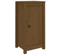 vidaXL 2X Buffets Armoires de Rangement Meubles de Rangement Armoires Latérales Salle de Séjour Salon Marron Miel 39x35x80 cm Bois Massif de Pin
