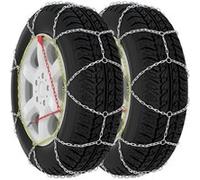 vidaXL 2x Chaînes Antidérapantes 16mm VUS 4x4 Taille 400 Pneu de Voiture Neige Argent G