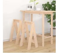 vidaXL 2x Chaises de Bar Tabourets de Salle à Manger Sièges de Bistro Meubles de Salon Comptoir Intérieur 40x40x75 cm Bois 823669