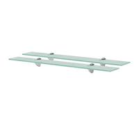 Vidaxl Étagères Murales 2 Pcs Verre 70 X 10 Cm 8 Mm