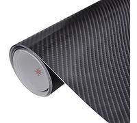 vidaXL 2X Films 4D de Voiture Film de Protection Auto-adhésif Véhicule Rétroviseur Passage de Roue Applications Automobiles Noir 100x150 cm