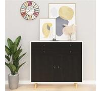 vidaXL 2x Films Autoadhésifs pour Meubles Films Autocollants pour Porte Fenêtre Mur Mobilier Résistants à l'Humidité Opaque Bois Foncé 500x90 cm PVC Bois G