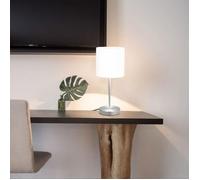 Autres luminaires vidaXL Lampes de table 2 pcs Bouton tactile Blanc E14