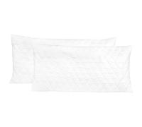 Vidaxl 2x Oreillers 80x40x14 Cm Mousse Ã Mã©Moire De Forme