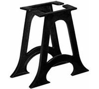 2x Pieds de Table Basse Support de Table de Canapé Base de Table d'Appoint Jambe de Table de Salon Intérieur 245430