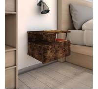 vidaXL 2x Tables de Chevet Flottantes Murales Tables de Nuit Armoires de Chevet Armoires de Lit Meubles de Chambre Intérieur 815313
