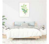 Armoire de lit Bois d'ingénierie Table nuit chevet Mobilier chambre vidaXL vidaX