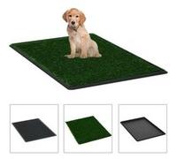 Toilette pour Animaux avec Plateau et Gazon Artificiel Apprentissage vidaXL