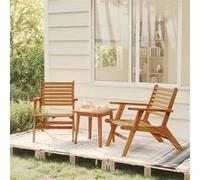 vidaXL Mobilier de bistro 3 pcs Bois d'acacia solide