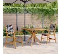 vidaXL 3-delige Tuinset massief acaciahout3283574 G