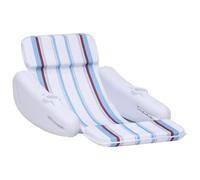 VidaXL 313993 piscine hors sol Bleu, Marron et Blanc