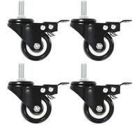 vidaXL 32 pcs Roulettes pivotantes avec frein 50 mm G