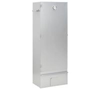VidaXL 3200756 enfumoir Acier galvanisé Copeau de bois