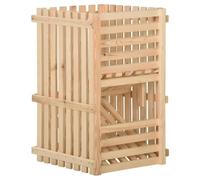 VidaXL 327329 Boîte de rangement Pin Marron
